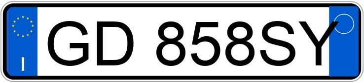 Numer rejestracyjny GD858SY posiada LAND ROVER Range Rover Velar