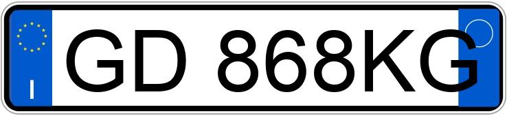 Numer rejestracyjny GD868KG posiada LAND ROVER RR Evoque 1a serie Numer rejestracyjny GD868KG posiada LAND ROVER RR Evoque 1a serie