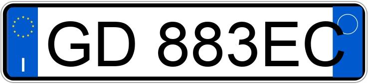 Numer rejestracyjny GD883EC posiada MAZDA CX-30