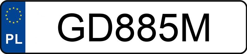 Numer rejestracyjny GD 885M posiada PEUGEOT Skutery od 50 ccm Elyseo 125 - GD885M