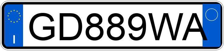 Numer rejestracyjny GD889WA posiada BMW 520i Kat. MR`01 E39 520i Kat. MR`01 E39