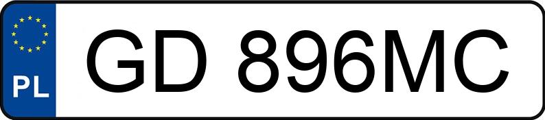 Numer rejestracyjny GD 896MC posiada FORD Focus 1.6 TDCi MR`08 E4 Amber X - GD896MC Numer rejestracyjny GD 896MC posiada FORD Focus 1.6 TDCi MR`08 E4 Amber X - GD896MC