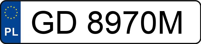 Numer rejestracyjny GD 8970M posiada HONDA CIVIC 1.3 KAT - GD8970M Numer rejestracyjny GD 8970M posiada HONDA CIVIC 1.3 KAT - GD8970M