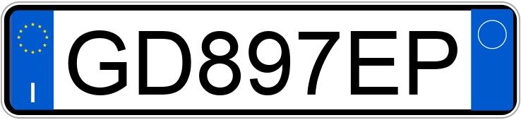 Numer rejestracyjny GD897EP posiada FORD Fiesta 7a serie Numer rejestracyjny GD897EP posiada FORD Fiesta 7a serie