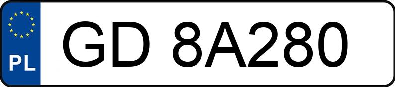 Numer rejestracyjny GD 8A280 posiada AUDI A4 Avant 2.0 TDi MR`15 E6 B9 A4 Avant 2.0 TDi MR`15 E6 B9 - GD8A280