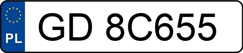 Numer rejestracyjny GD 8C655 posiada IVECO/IGLOOCAR IGLOOCAR - GD8C655