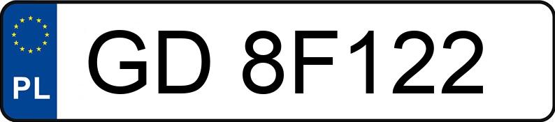 Numer rejestracyjny GD 8F122 posiada OPEL Astra VI 1.2 MR`22 E6d Ultimate S&S CVT - GD8F122