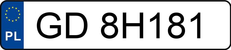 Numer rejestracyjny GD 8H181 posiada FIAT FREEMONT 2.0 MJ - GD8H181 Numer rejestracyjny GD 8H181 posiada FIAT FREEMONT 2.0 MJ - GD8H181