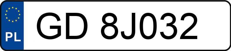El número de registro GD 8J032 tiene MERCEDES-BENZ CLK 200 KOMPRESSOR - GD8J032