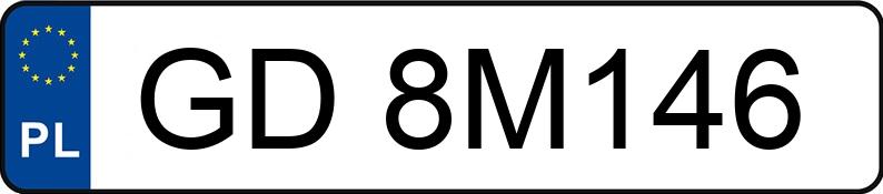 Numer rejestracyjny GD 8M146 posiada BMW 523i Kat. MR`95 E39 - GD8M146 Numer rejestracyjny GD 8M146 posiada BMW 523i Kat. MR`95 E39 - GD8M146
