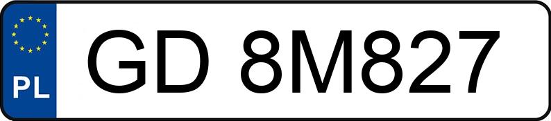 Numer rejestracyjny GD 8M827 posiada PEUGEOT Boxer 330 2.0 BlueHDi MR`14 E6 3.0t L1H1 - GD8M827