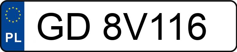 Numer rejestracyjny GD 8V116 posiada AIXAM Sensation Coupe Diesel MR`15 E6 GTI - GD8V116