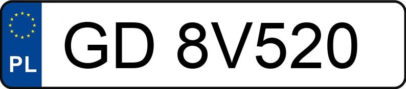 Numer rejestracyjny GD 8V520 posiada BMW 520i Touring Kat. MR`95 E39 520i Touring Kat. MR`95 E39 - GD8V520