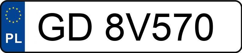 Numer rejestracyjny GD 8V570 posiada VOLVO XC 40 2.0 T5 MR`18 E6 Inscription Polestar AWD Getr - GD8V570