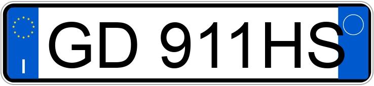 Numer rejestracyjny GD911HS posiada ABARTH Grande Punto Numer rejestracyjny GD911HS posiada ABARTH Grande Punto