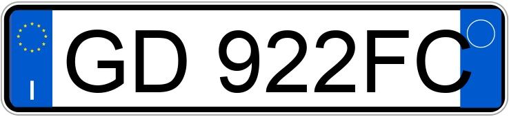 Numer rejestracyjny GD922FC posiada OPEL Crossland