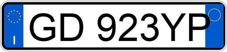 Numer rejestracyjny GD923YP posiada MERCEDES-BENZ C 200 D