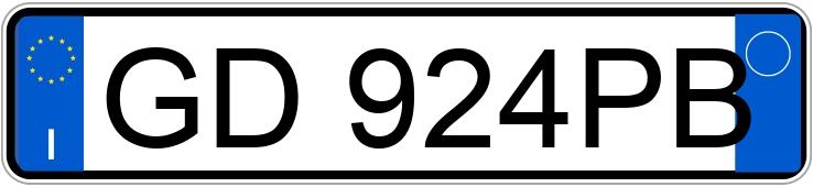 Numer rejestracyjny GD924PB posiada JEEP Compass 2a serie