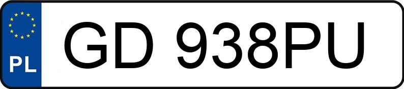 Numer rejestracyjny GD 938PU posiada FORD FOCUS - GD938PU Numer rejestracyjny GD 938PU posiada FORD FOCUS - GD938PU