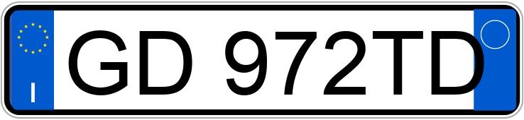 Numer rejestracyjny GD972TD posiada LAND ROVER RR Sport 2a serie