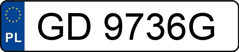 Numer rejestracyjny GD 9736G posiada ALFA ROMEO 159 S-wagon 1.9 16V JTDM-jet DPF MR`06 E4 939 Impression - GD9736G