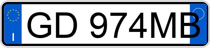 Numer rejestracyjny GD974MB posiada MAZDA CX-30