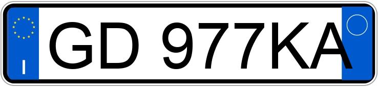 Numer rejestracyjny GD977KA posiada PEUGEOT 208 2a serie