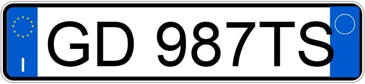 Numer rejestracyjny GD987TS posiada PEUGEOT 3008 2a serie Numer rejestracyjny GD987TS posiada PEUGEOT 3008 2a serie