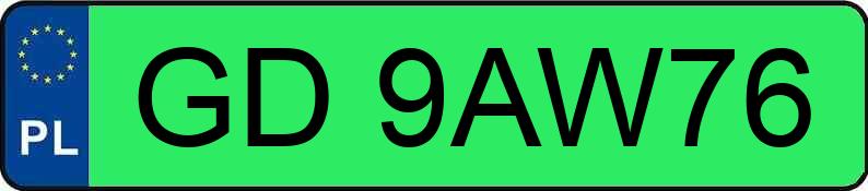 O número de registro GD 9AW76 tem BMW iX3 MR`26 NA5 xDrive50 109kWh - GD9AW76