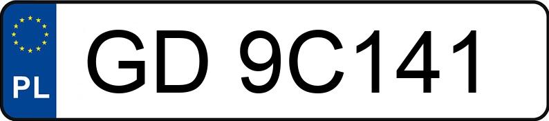 Numer rejestracyjny GD 9C141 posiada KIA Ceed 1.5 MR`22 E6 L Business Line - GD9C141 Numer rejestracyjny GD 9C141 posiada KIA Ceed 1.5 MR`22 E6 L Business Line - GD9C141