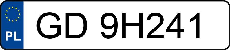 Numer rejestracyjny GD 9H241 posiada BMW M 3 3.0 MR`22 E6d/e G80 xDrive Competition Step - GD9H241 Numer rejestracyjny GD 9H241 posiada BMW M 3 3.0 MR`22 E6d/e G80 xDrive Competition Step - GD9H241