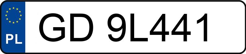 Numer rejestracyjny GD 9L441 posiada BMW 428i Gran Coupe MR`13 E5 F36 428i Gran Coupe MR`13 E5 F36 - GD9L441