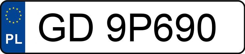 Numer rejestracyjny GD 9P690 posiada BMW X3 Diesel MR`22 E6d G01 xDrive30d - GD9P690 Numer rejestracyjny GD 9P690 posiada BMW X3 Diesel MR`22 E6d G01 xDrive30d - GD9P690