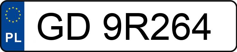 Numer rejestracyjny GD 9R264 posiada SKODA Kodiaq 2.0 TDi MR`24 E6 Selection SCR 4x4 DSG - GD9R264