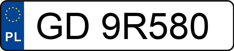Numer rejestracyjny GD 9R580 posiada VOLVO XC40 - GD9R580 Numer rejestracyjny GD 9R580 posiada VOLVO XC40 - GD9R580
