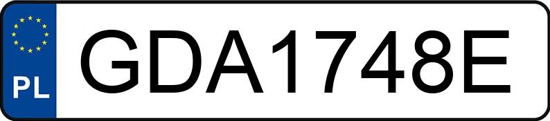 Numer rejestracyjny GDA 1748E posiada BMW 318 I - GDA1748E