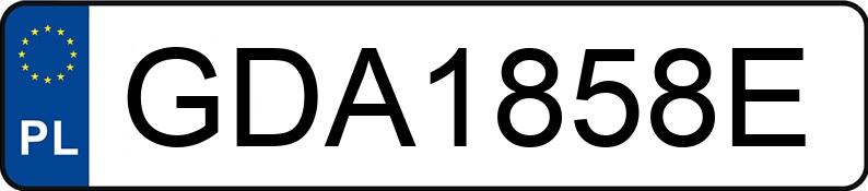 Numer rejestracyjny GDA 1858E posiada MERCEDES-BENZ GLE 300 D 4MATIC - GDA1858E Numer rejestracyjny GDA 1858E posiada MERCEDES-BENZ GLE 300 D 4MATIC - GDA1858E