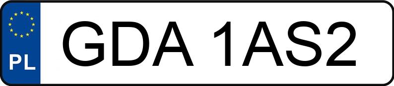 Numer rejestracyjny GDA 1AS2 posiada PEUGEOT PARTNER 1.6HDI90L2 - GDA1AS2