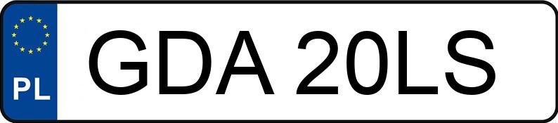 Numer rejestracyjny GDA 20LS posiada VOLKSWAGEN Passat GP 1.8 MR`00 E3 Comfortline Tiptronic - GDA20LS