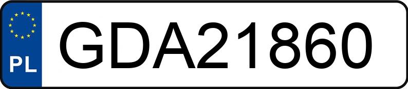 Numer rejestracyjny GDA 21860 posiada PEUGEOT 301 MR`12 E5 Active - GDA21860