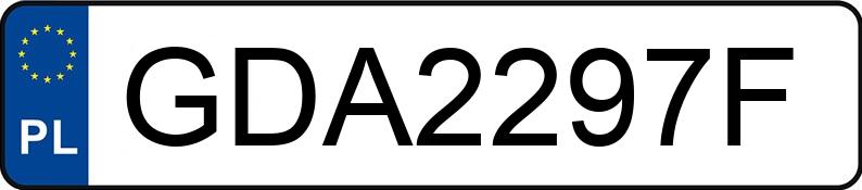 Numer rejestracyjny GDA 2297F posiada SEAT Leon 1.2 TSI MR`13 E5 5F Style - GDA2297F