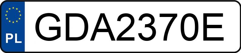 Numer rejestracyjny GDA 2370E posiada MAZDA CX-3 - GDA2370E
