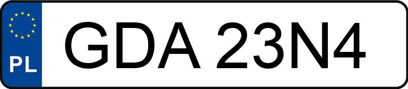 Numer rejestracyjny GDA 23N4 posiada MERCEDES-BENZ E 320 CDI - GDA23N4 Numer rejestracyjny GDA 23N4 posiada MERCEDES-BENZ E 320 CDI - GDA23N4
