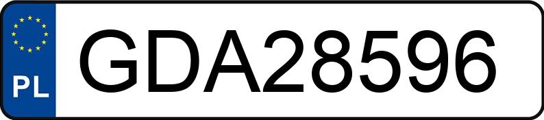 Numer rejestracyjny GDA 28596 posiada IVECO/JEGGER 70C15 IS70CI2BA/JG - GDA28596