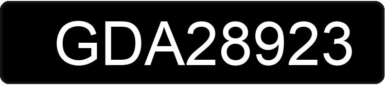 Numer rejestracyjny GDA 28923 posiada PEUGEOT 306 - GDA28923