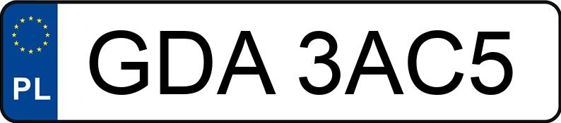 Numer rejestracyjny GDA 3AC5 posiada VOLVO 940 2.3 Turbo Kat. GL - GDA3AC5
