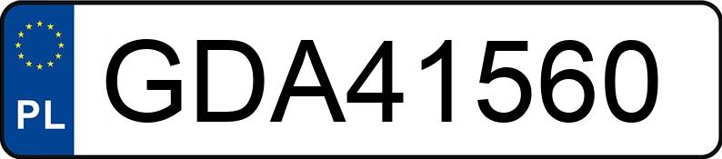 Numer rejestracyjny GDA 41560 posiada HONDA CR-V - GDA41560 Numer rejestracyjny GDA 41560 posiada HONDA CR-V - GDA41560