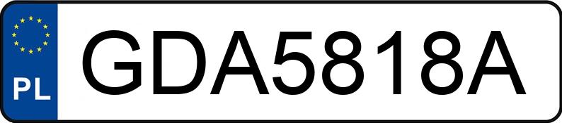 Numer rejestracyjny GDA5818A posiada MERCEDES-BENZ S 350 Kat. MR`02 E3 220 S 350 Kat. MR`02 E3 220