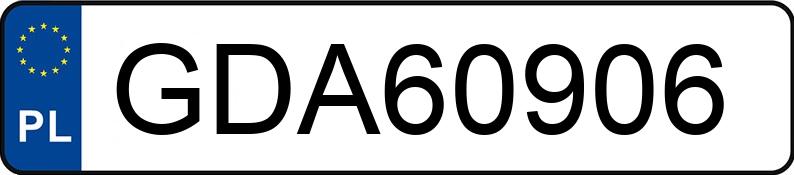 Numer rejestracyjny GDA 60906 posiada KIA SPORTAGE - GDA60906