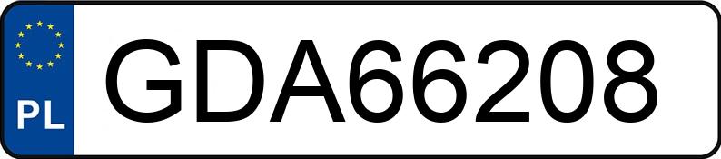Numer rejestracyjny GDA 66208 posiada OPEL INSIGNIA - GDA66208